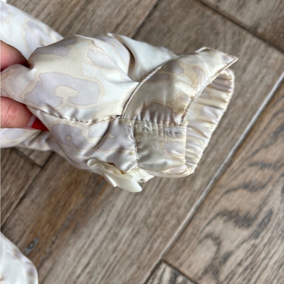 THE NORTH FACE CROPPED PRINTED NUPTSE SHORT JACKET Size Small - Picture 16 of 16